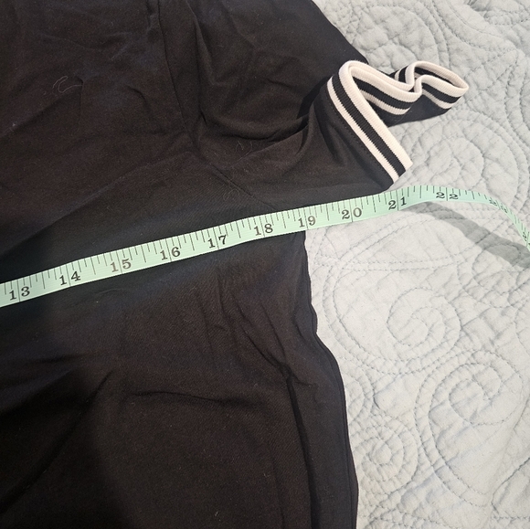 Armani Exchange Polo SHORT SLEEVE Shirt Men Black LIKE NEW!  MEDIUM - Picture 8 of 9